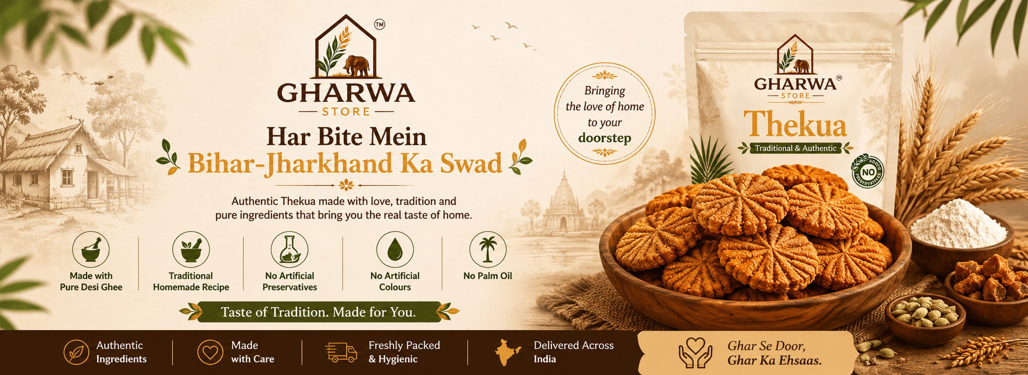 Gharwa Store banner