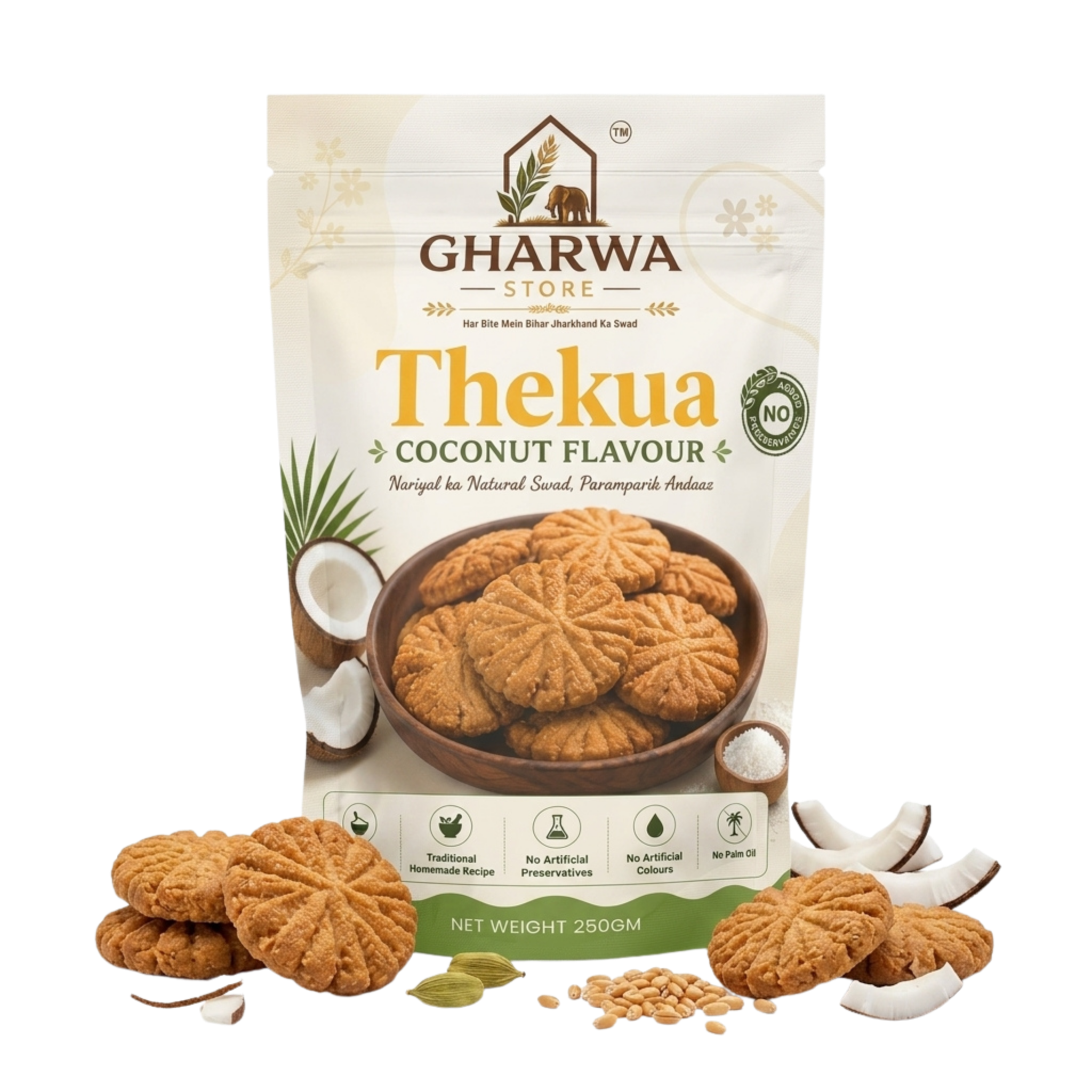 Gharwa Store Coconut Thekua